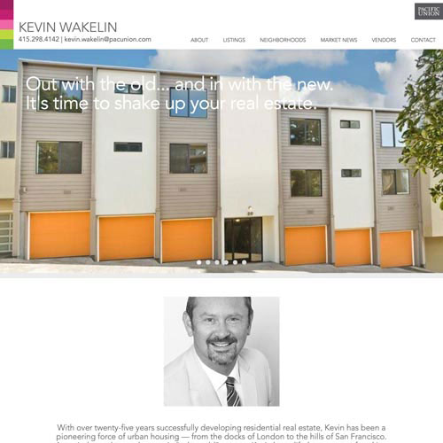 Kevin Wakelin Realtor homepage